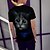 halpa Cosplay-anime-hupparit ja -T-paidat arkeen-Innoittamana KARNEVAL Cosplay T-paita Poly / Puuvilla Uutuudet Uudenaikainen Tyylikäs Eläinkuvionti Käyttötarkoitus Unisex