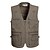 cheap Tees &amp; Shirts-Men&#039;s Fishing Vest Hiking Vest Sleeveless Jacket Top Outdoor Breathable Quick Dry Lightweight Multi Pockets POLY Terylene Army Green Ivory Coffee Hunting Fishing Hiking