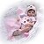 cheap Reborn Doll-20 inch Reborn Doll Baby Girl Gift Hand Made Artificial Implantation Brown Eyes Full Body Silicone Silica Gel Vinyl with Clothes and Accessories for Girls&#039; Birthday and Festival Gifts