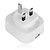 levne Elektrické zásuvky-Zásuvka / Smart Plug Funkce časování / Snadné používání / s USB porty 1ks PVC / ABS / 750 ° C WiFi-povoleno / APLIKACE / Andriod 4.2 výše Amazon Alexa Echo / Asistent Google / Hnízdo