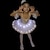 abordables Disfraces de películas y televisión-LED En Capas Vestidos Tutu Falda de burbuja Debajo de la falda Miriñaque Longitud Pequeña Bailarina de ballet lago de los cisnes Chica Fiesta Navidad Niños Vestido