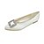 cheap Wedding Shoes-Women&#039;s Wedding Shoes Flat Heel Pointed Toe Rhinestone Satin Sweet Spring &amp; Summer White / Purple / Champagne / Party &amp; Evening