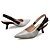 cheap Women&#039;s Sandals-Women&#039;s Sandals Pumps Pointed Toe Office &amp; Career Home PU Plaid / Check Gray