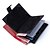 olcso Pénztárcák-Men&#039;s Bags Cowhide Wallet Solid Color Daily Black