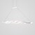 baratos Luzes da ilha-4-luz 100 cm Estilo Mini LED Luzes Pingente Metal Acrílico Linear Outros Contemporâneo Moderno 110-120V 220-240V