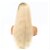 tanie Peruki z ludzkich włosów-Unprocessed Human Hair Lace Front Wig Deep Parting Side Part Beyonce style Brazilian Hair Wavy Blonde Wig 150% Density with Baby Hair with Clip With Bleached Knots Women&#039;s Medium Length Human Hair