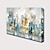 halpa Abstraktit taulut-Hang-Painted öljymaalaus Maalattu Vaaka Abstrakti Maisema Klassinen Moderni Ilman Inner Frame  (ei kehystä)