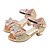 cheap Kids&#039; Sandals-Girls&#039; Flower Girl Shoes PU Sandals Toddler(9m-4ys) / Little Kids(4-7ys) / Big Kids(7years +) Bowknot / Beading Pink / Gold / Silver Spring &amp; Summer / Fall &amp; Winter / Peep Toe / Party &amp; Evening