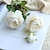Χαμηλού Κόστους Ψεύτικα Λουλούδια-πανέμορφα τεχνητά λουλούδια παιώνια μεταξωτό μικρό μπουκέτο πάρτι ανοιξιάτικο στολισμό γάμου ψεύτικο λουλούδι 1 κλαδί 5,5*61cm/2*24&quot;