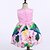 cheap Casual Dresses-Girls&#039; Sleeveless Cartoon 3D Printed Graphic Dresses Cute Above Knee Polyester Dress Unicorn Kids Regular Fit