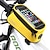 cheap Bike Frame Bags-ROSWHEEL 1.2/1.5 L Cell Phone Bag Bike Frame Bag Top Tube Moistureproof Waterproof Zipper Wearable Bike Bag PVC(PolyVinyl Chloride) Terylene Mesh Bicycle Bag Cycle Bag iPhone X / iPhone XR / iPhone XS