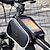 preiswerte Fahrradrahmentaschen-ROSWHEEL Handy-Tasche Fahrradrahmentasche 5 Zoll Touchscreen Radsport für iPhone 8/7/6S/6 iPhone X iPhone XR Schwarz Radsport / Fahhrad / iPhone XS / iPhone XS Max / Wasserdichter Verschluß