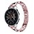 halpa Smartwatch-nauhat-Watch Band varten Gear S3 Frontier / Gear S3 Classic / Samsung Galaxy Watch 46 Samsung Galaxy Urheiluhihna / Korudesign Ruostumaton teräs Rannehihna