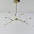 tanie Design sputnikowy-LWD 9 świateł 96 cm Nowy design Nowoczesne Żyrandol Metal Szkło Sputnik Malowane wykończenia LED Tradycyjny / Klasyczny 110-120V 220-240V