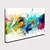זול ציורים אבסטרקטיים-ציור שמן צבוע-Hang מצויר ביד - מופשט חג קלסי מודרני ללא מסגרת פנימית