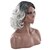cheap Synthetic Trendy Wigs-Synthetic Wig Body Wave Bob Wig Ombre Short Black / White Synthetic Hair 14INCH Women&#039;s Odor Free Adjustable Heat Resistant Ombre