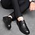 Χαμηλού Κόστους Ανδρικά Oxfords-Ανδρικά Τα επίσημα παπούτσια Ανοιξη καλοκαίρι Δουλειά Γραφείο &amp; Καριέρα Oxfords Περπάτημα PU Αναπνέει Φορέστε την απόδειξη Μαύρο / Καφέ