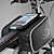 olcso Kerékpáros váztáskák-ROSWHEEL Cell Phone Bag Váztáska 5 hüvelyk Érintőképernyő Kerékpározás mert iPhone 8/7/6S/6 iPhone X iPhone XR Fekete Kerékpározás / Kerékpár / iPhone XS / iPhone XS Max / Vízálló cipzár