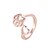 Χαμηλού Κόστους Μοδάτο Δαχτυλίδι-Δαχτυλίδι Κοίλο Χρυσό Τριανταφυλλί Ασημί Χρυσό Χαλκός Γάτα Γάτα νύχι Ασυνήθης Απλός Μοναδικό 1 τεμ Προσαρμόσιμη / Γυναικεία / Ανοίξτε τον δακτύλιο / Δαχτυλίδι ουράς