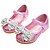 cheap Kids&#039; Princess Shoes-Girls&#039; Flats Comfort Flower Girl Shoes Halloween PU Little Kids(4-7ys) Wedding Party &amp; Evening Bowknot Sparkling Glitter Blue Pink Silver Fall Spring