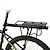 Недорогие Передние и задние стойки-Велосипедная стойка Задняя стойка Макс. нагрузка 50 kg Регулируется Износостойкий Быстросъемный Алюминиевый сплав Шоссейный велосипед Горный велосипед Шоссейные велосипеды - Черный