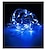 cheap LED String Lights-10M 100 LED Silver Wire Fairy String Light Outdoor String Lights Battery Powered Waterproof Christmas Party Decor
