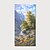 levne Krajinomalby-Hang-malované olejomalba Ručně malované - Krajina Květinový / Botanický motiv Moderní Obsahovat vnitřní rám