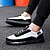 Χαμηλού Κόστους Ανδρικά Sneakers-Ανδρικά Παπούτσια άνεσης PU Άνοιξη Αθλητικά Παπούτσια Μαύρο / Άσπρο / Άσπρο / Ασημί / Άσπρο και Πράσινο