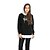 cheap Hoodies &amp; Sweatshirts-Kids Girls&#039; Street chic Print Long Sleeve Hoodie &amp; Sweatshirt Black