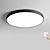 Недорогие Потолочные светильники-30 см светодиодный потолочный светильник базовый современный матовый многотонный регулируемый свет заподлицо пластиковая чаша окрашенная отделка ac110-240v