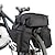 abordables Doubles sacoches de vélo-Rosewheel 35 L Sac de Porte-Bagage / Double Sacoche de Vélo Multifonctionnel Ajustable Grande Capacité Sac de Vélo Nylon Sac de Cyclisme Sacoche de Vélo Cyclisme / Vélo