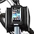 お買い得  自転車用フレームバッグ-ROSWHEEL 携帯電話バッグ 自転車用フレームバッグ 5.5 インチ サイクリング のために サムスンギャラクシーS4 iPhone 5/5S iPhone 8/7/6S/6 ブラック サイクリング / バイク / iPhone X / iPhone XR / iPhone XS / iPhone XS Max