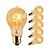 preiswerte Strahlende Glühlampen-1pc 40 W E26 / E27 Gelb Transparent Körper Glühbirne Vintage Edison Glühbirne 220-240 V