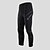 abordables Pantalones cortos, mallas y pantalones para hombre-Pico de la montaña Hombre Mallas de Ciclismo Verano Licra Bicicleta Pantalones Pantalones / Sobrepantalón Prendas de abajo Almohadilla 3D Transpirable Deportes Rayas Un Color Negro Ciclismo de Pista