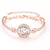 cheap Bracelets &amp; Bangles-Women&#039;s Bracelet Bangles Classic Circle Stylish Elegant Alloy Bracelet Jewelry Rose Gold / Silver / Gold For Daily Date Valentine