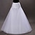 voordelige Historische &amp; vintage kostuums-Onderrok Tutu Onder rok Jaren &#039;50 Wit Onderrok