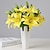 tanie Sztuczne kwiaty-PU minimalistyczny styl Bukiet Bukiety na stół Bukiet 1