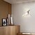 baratos Iluminação de Parede LED-candeeiros de parede e arandelas contemporâneos modernos quarto luz de parede de alumínio interior 220 v 110 v 10 w led integrado