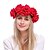 cheap Headpieces-Flannel / Fabrics Headbands / Headpiece / Hair Accessory with Floral 1 Piece Wedding / Special Occasion Headpiece