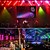 cheap Stage Lights-1 set 18 W 1000-1200 lm 18 LED Beads Remote Control RC Easy Install LED Stage Light Spot Light RGB 110-240 V Ceiling Commercial Stage