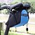 cheap Bike Saddle bags-Rosewheel 0.8 L Bike Saddle Bag Waterproof Wearable Shockproof Bike Bag 600D Polyester Bicycle Bag Cycle Bag Cycling / Bike / Waterproof Zipper