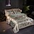 זול שמיכות פוך-Duvet Cover Sets Luxury Polyster Jacquard 4 Piece Bedding Set With Pillowcase Bed Linen Sheet Single Double Queen King Size Quilt Covers Bedclothes