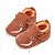 cheap Kids&#039; Dress Shoes-Boys&#039; / Girls&#039; Loafers &amp; Slip-Ons Comfort / First Walkers Suede Toddler(9m-4ys) Animal Print Orange / Gray Fall / Spring &amp; Summer