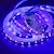cheap LED Strip Lights-UV Black Light LED Strip Lights 16.4FT 5M Flexible 395-405nm 2835SMD 8mm Flexible DC12V for Indoor Dance Party Stage Lighting Body Paint