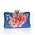 economico Clutch e borsette da sera-Per donna Dettagli con perline / Con applique Lega Borsa da sera Floral / botanico Nero / Blu / Viola