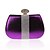billige Aftenvesker-Women&#039;s Buttons / Crystals PU / Alloy Evening Bag Rhinestone Crystal Evening Bags Geometric Pattern Black / Blue / Purple