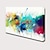 olcso Absztrakt festmények-Hang festett olajfestmény Kézzel festett - Absztrakt Ünneő Klasszikus Modern Anélkül, belső keret