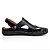 ieftine Încălțăminte manuală pentru bărbați-Bărbați Sandale Sandale din piele Sandale Slingback Pantofi lucrați manual Pantofi de confort Încălțăminte în amonte Casual În aer liber Zilnic Piele Respirabil Impermeabil Non-alunecare Loafer Maro