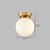 billige Taklamper-1-lys 14 cm innfeltlamper kobberglass messing moderne / moderne 110-120v / 220-240v / e26 / e27