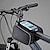 abordables Bolsas para cuadro de bici-ROSWHEEL Bolso del teléfono celular Bolsa para Cuadro de Bici 5.5 pulgada Pantalla táctil Ciclismo para iPhone 8 Plus / 7 Plus / 6S Plus / 6 Plus iPhone X iPhone XR Negro Ciclismo / Bicicleta